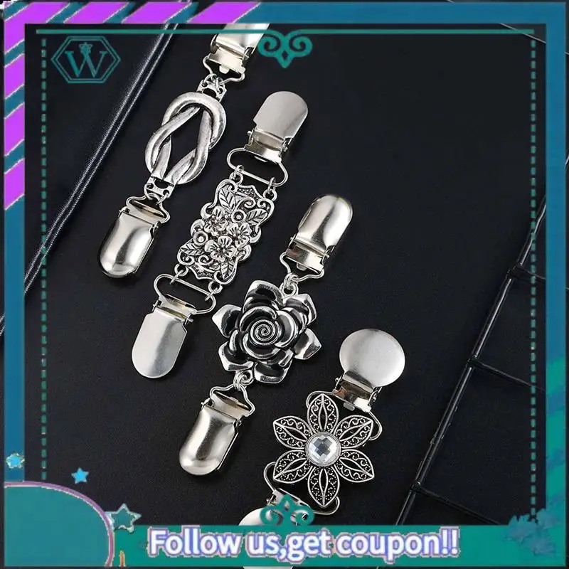 Premium 8 Pieces Vintage Sweater Shawl Clips Retro Cardigan Collar Clips Dress Shirt Brooch Clips For Women Girls Wearing
Premium 8 Pieces Vintage Sweater Shawl Clips Retro Cardigan Collar Clips Dress Shirt Brooch Clips For Women Girls Wearing