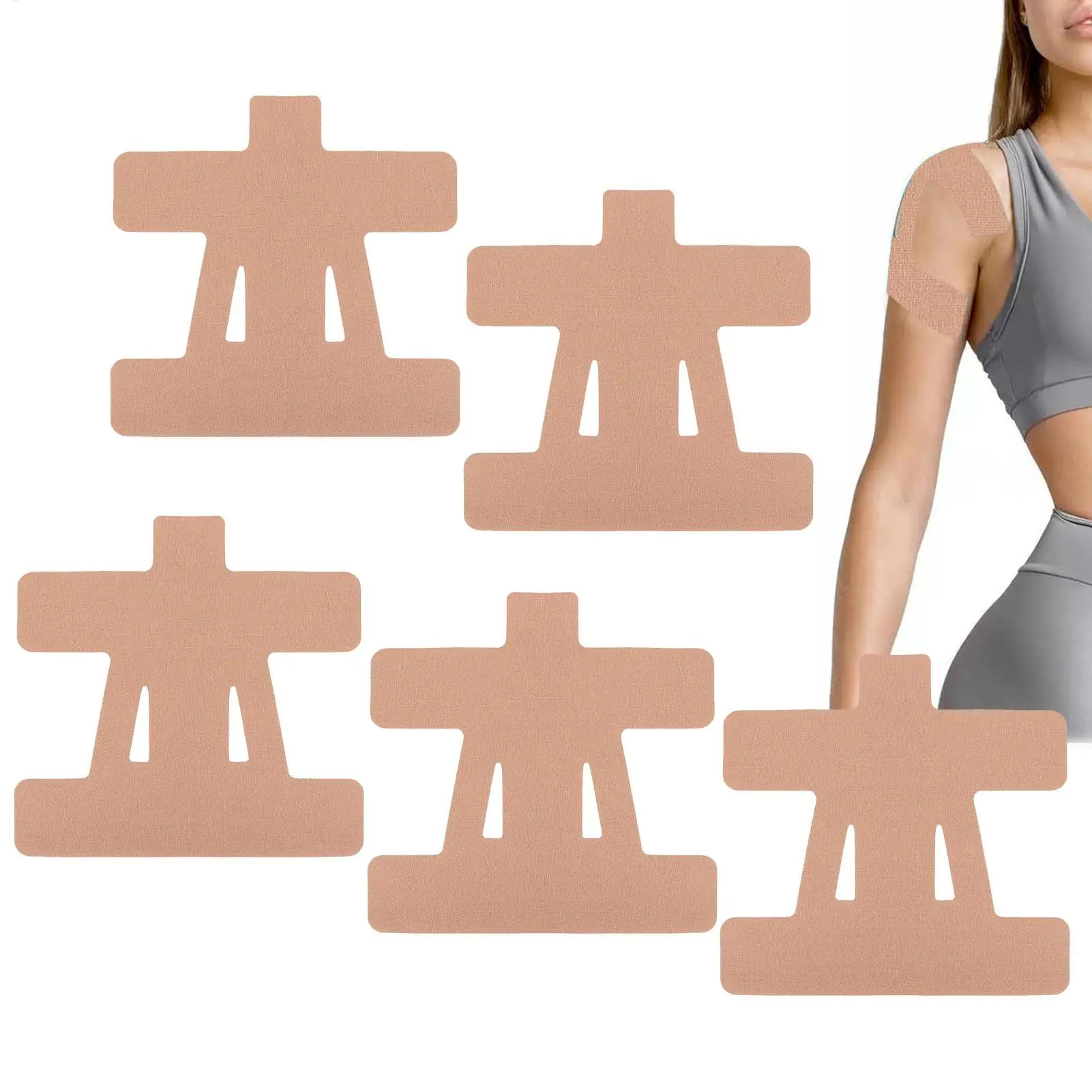 5Pcs Shoulder Kinesiology Tape Adhesion Athletic Shoulder Support Tape Recovery Strips Breathable Enhance Elastic Sports Tape
5Pcs Shoulder Kinesiology Tape Adhesion Athletic Shoulder Support Tape Recovery Strips Breathable Enhance Elastic Sports Tape