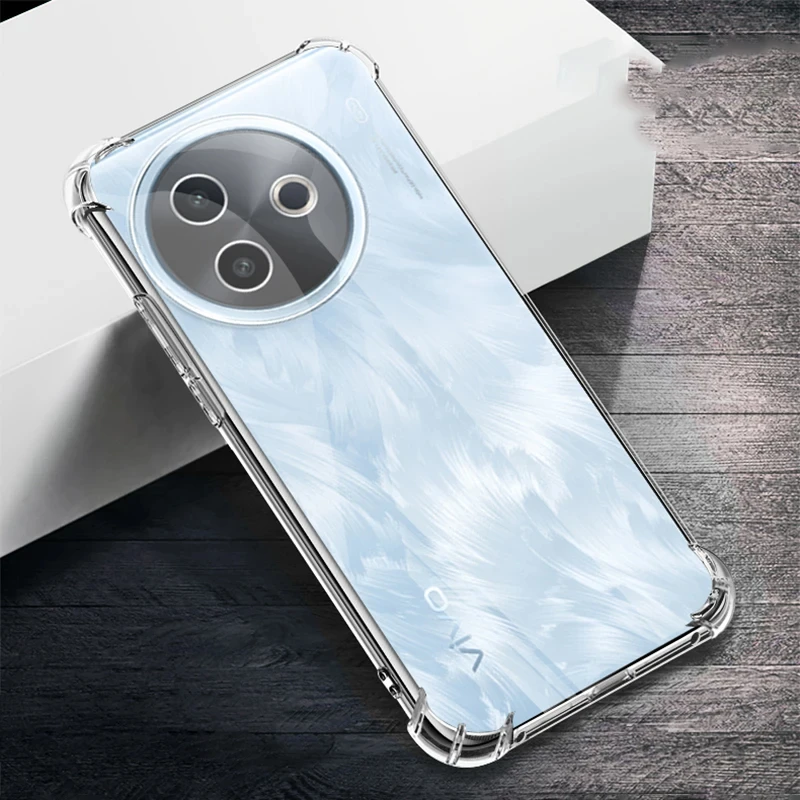 Thickened Airbag Anti Drop Phone Case for VIVO Y39 Y300i VIVOY39 VIVOY300i 5G 6.68" Soft Clear Silicone Corners Bumper Cover Bag
Thickened Airbag Anti Drop Phone Case for VIVO Y39 Y300i VIVOY39 VIVOY300i 5G 6.68" Soft Clear Silicone Corners Bumper Cover Bag
