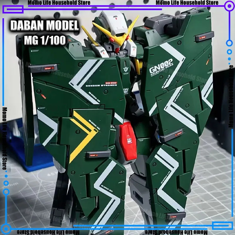 In Stock DABAN 6653 MG 1/100 Gn 002 Dynames Assembly Model Kits Plastic skeleton Anime Action Figure Robot Plastic Model Toys
In Stock DABAN 6653 MG 1/100 Gn 002 Dynames Assembly Model Kits Plastic skeleton Anime Action Figure Robot Plastic Model Toys