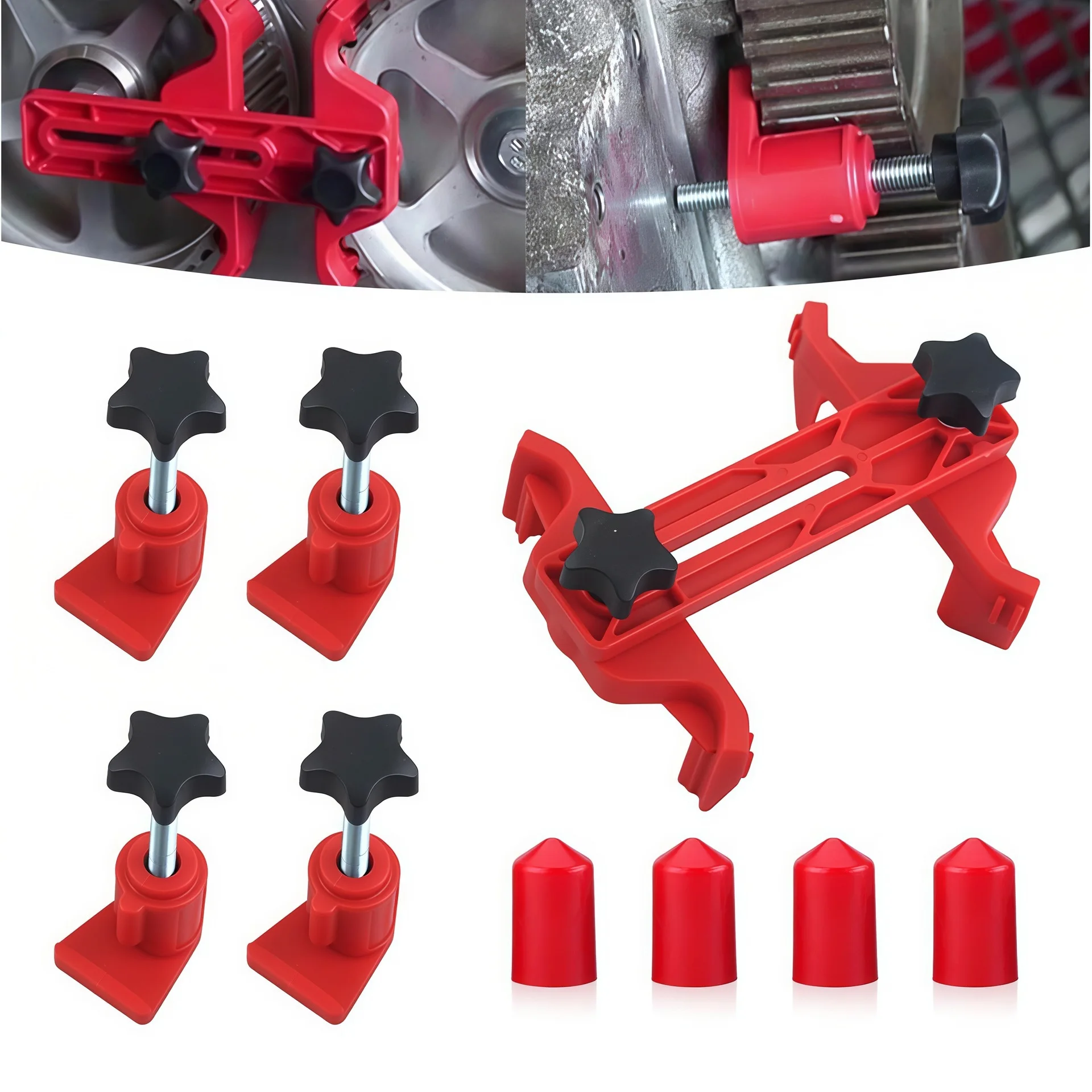 5pcs Universal Cam Camshaft Lock Holder Car Engine Timing Locking Tool Double/single Camshaft Retainer Timing Belt Fix Changer
5pcs Universal Cam Camshaft Lock Holder Car Engine Timing Locking Tool Double/single Camshaft Retainer Timing Belt Fix Changer
