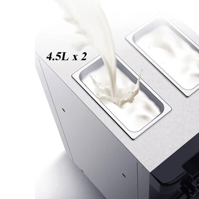 22-30 L/H Soft Ice Cream Machines Commercial Tricolor Desktop Sweet Cone Freezing Equipment Vending Machine
22-30 L/H Soft Ice Cream Machines Commercial Tricolor Desktop Sweet Cone Freezing Equipment Vending Machine