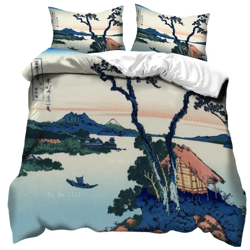 Hokusai 36 видов Fuji Suwa Lake Woodblock Япония Ukiyo E пододеяльник от Ho Me Lili Комплект постельного белья
Hokusai 36 видов Fuji Suwa Lake Woodblock Япония Ukiyo E пододеяльник от Ho Me Lili Комплект постельного белья