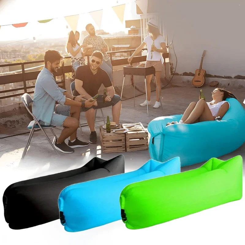 Inflatable Sofa Air Sofa Chair Portable Foldable Sleeping Bag WaterProof Couch Outdoor Camping Picnics Chairs Beach Accessories
Inflatable Sofa Air Sofa Chair Portable Foldable Sleeping Bag WaterProof Couch Outdoor Camping Picnics Chairs Beach Accessories