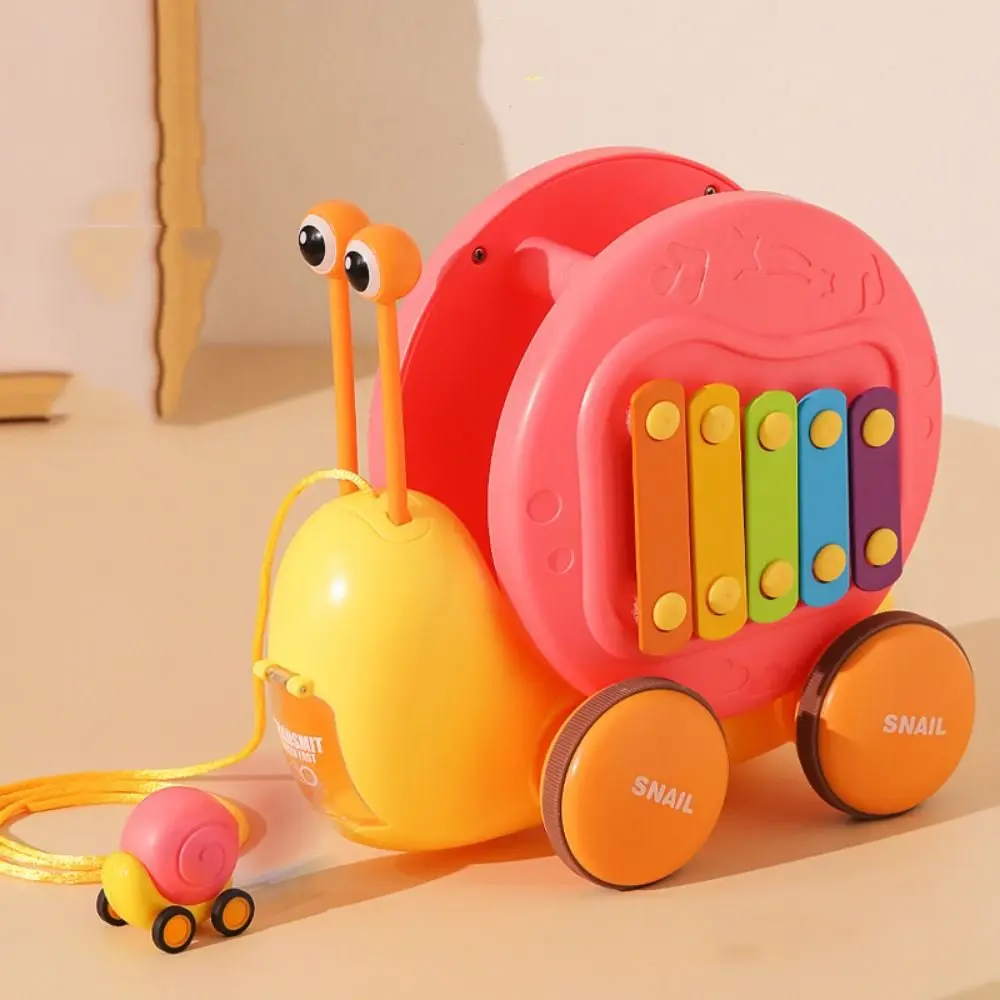Baby Walker Pull String Snail Car Toy Cartoon Pet Learning To Walk Drag Rope Snail Knock Interactive Pull-Along Snail Toy
Baby Walker Pull String Snail Car Toy Cartoon Pet Learning To Walk Drag Rope Snail Knock Interactive Pull-Along Snail Toy