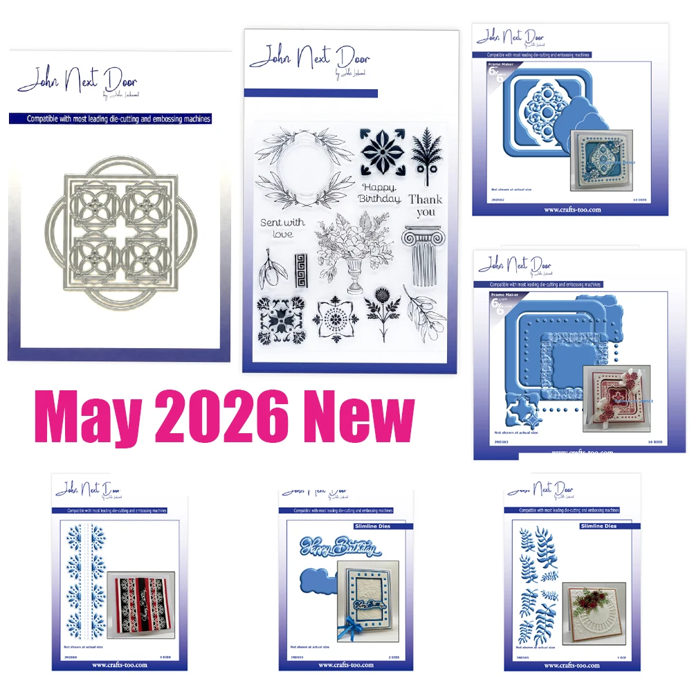John Large Round Square Frame Exotic Ferns Maker Peacock Flower Metal Cutting Dies for DIY Handmade Scrapbooking April 2026 new
John Large Round Square Frame Exotic Ferns Maker Peacock Flower Metal Cutting Dies for DIY Handmade Scrapbooking April 2026 new