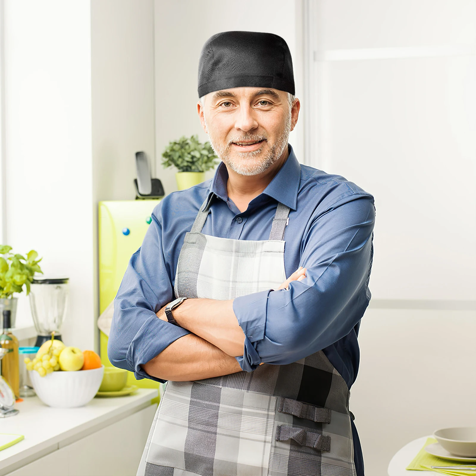 2pcs Chef Turban Cap For Men Women Adjustable Breathable Durable Comfortable Kitchen Cooking Hat Restaurant Catering Skull Cap
2pcs Chef Turban Cap For Men Women Adjustable Breathable Durable Comfortable Kitchen Cooking Hat Restaurant Catering Skull Cap