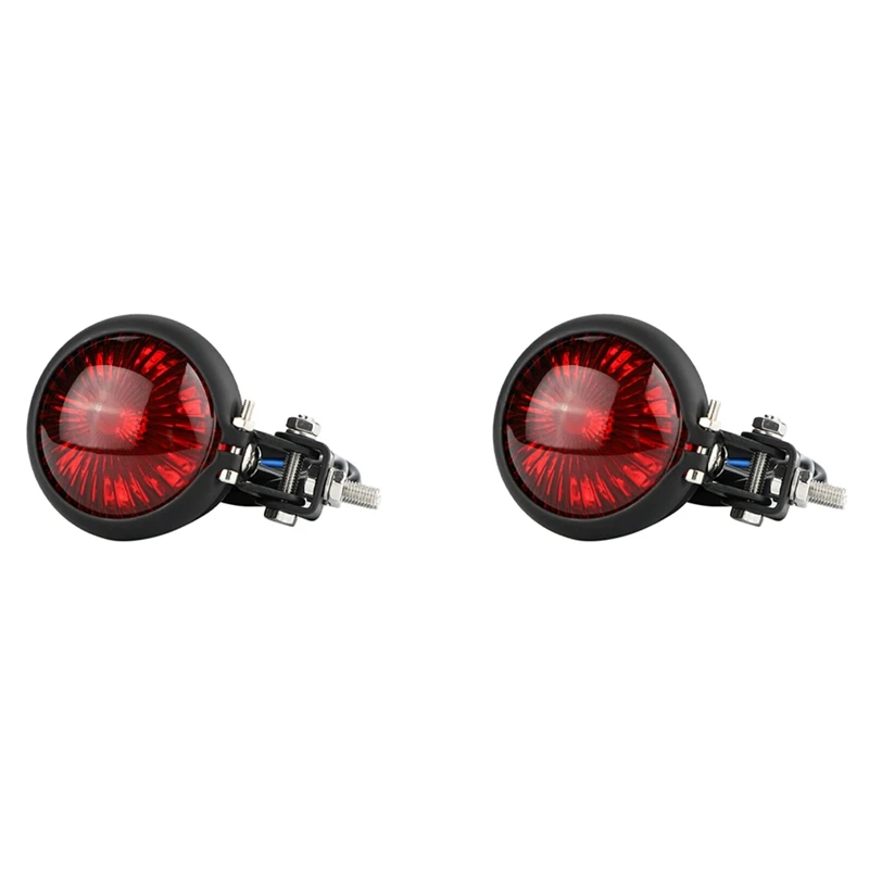 2X Motorcycle Tail Light LED Rear Brake Lamp For Cruiser Cafe Racer Bobber Chooper
2X Motorcycle Tail Light LED Rear Brake Lamp For Cruiser Cafe Racer Bobber Chooper