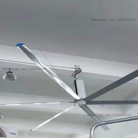 Industrial HLVS Ceiling Fan 7 3 Meter and 6 1 Meter EC Motor Low Noise for Restaurant Stadium Milking Parlor
Industrial HLVS Ceiling Fan 7 3 Meter and 6 1 Meter EC Motor Low Noise for Restaurant Stadium Milking Parlor