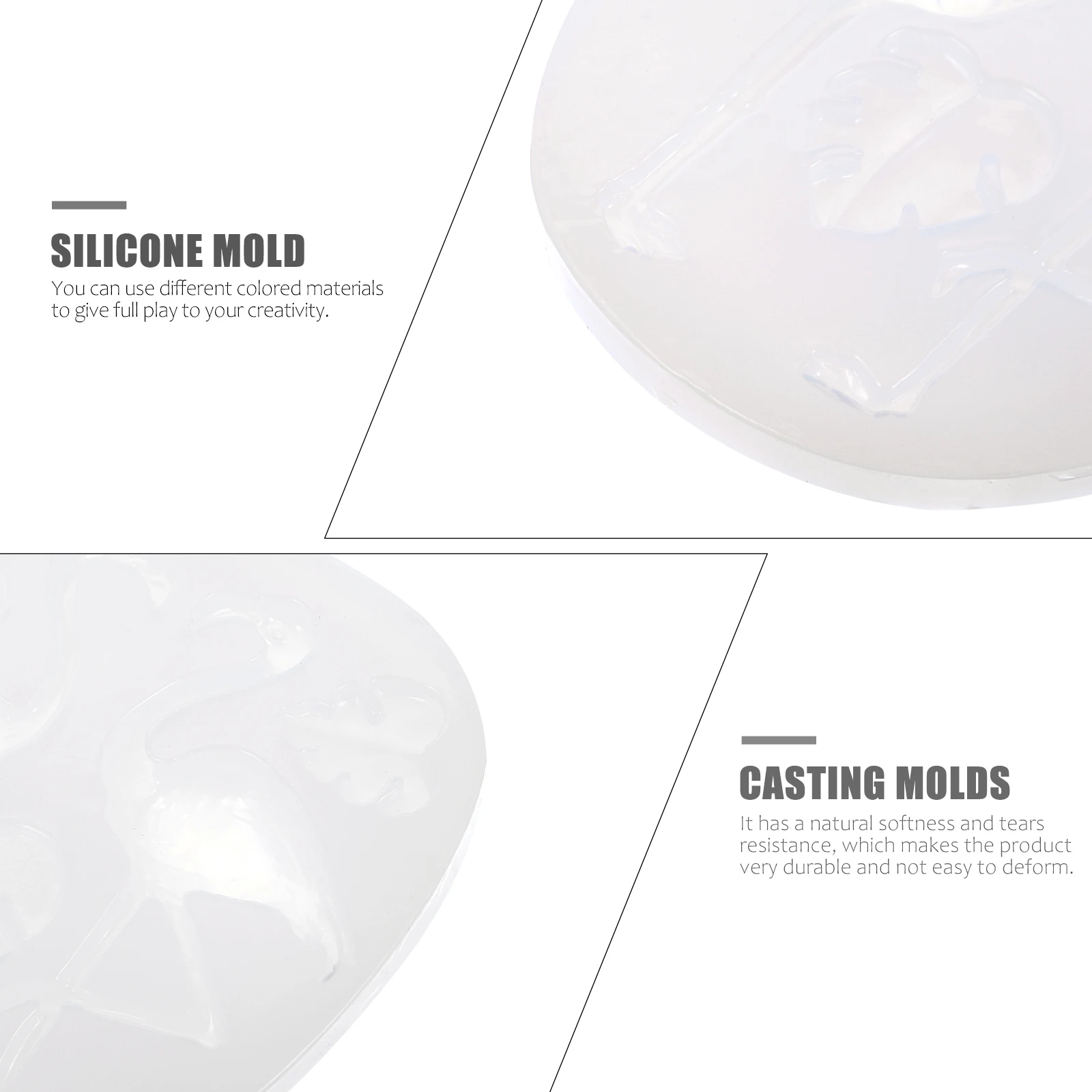 Silicone Mold for DIY Resin Casting Easy to Clean Reusable Flamingo Crystal Epoxy Jewelry Making Supplies Tools
Silicone Mold for DIY Resin Casting Easy to Clean Reusable Flamingo Crystal Epoxy Jewelry Making Supplies Tools