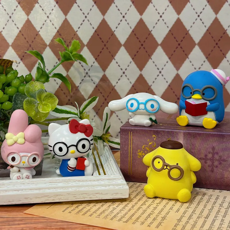New Product In Stock Kt Cat Melody Wearing Glasses Blind Box Handmade Toy Cute Desktop Ornament Holiday Surprise Gift For Fans
New Product In Stock Kt Cat Melody Wearing Glasses Blind Box Handmade Toy Cute Desktop Ornament Holiday Surprise Gift For Fans