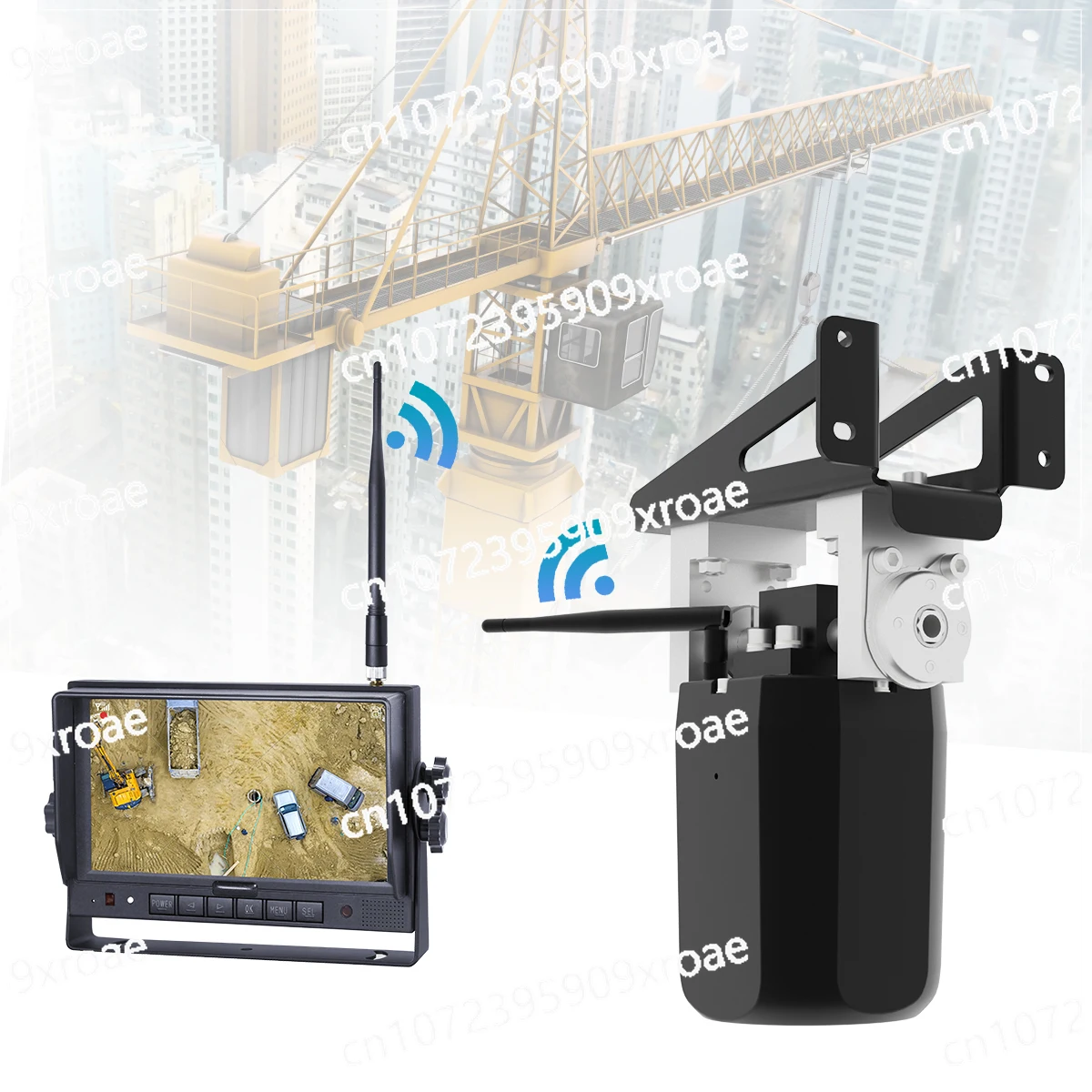 With Auto 30X Zoom Wireless Monitor Waterproof IP69K Wireless Tower Crane Camera System
With Auto 30X Zoom Wireless Monitor Waterproof IP69K Wireless Tower Crane Camera System