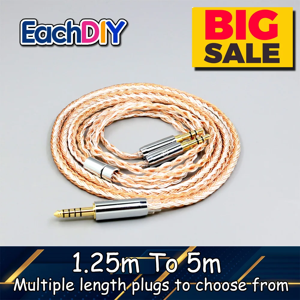 16 Core OCC Silver Earphone Cable For Dual 3.5mm Hifiman HE6se HE400se HE1000 XS Meze 105 LIRIC Liric2 Kiwi Ears Ellipse Altruva
16 Core OCC Silver Earphone Cable For Dual 3.5mm Hifiman HE6se HE400se HE1000 XS Meze 105 LIRIC Liric2 Kiwi Ears Ellipse Altruva