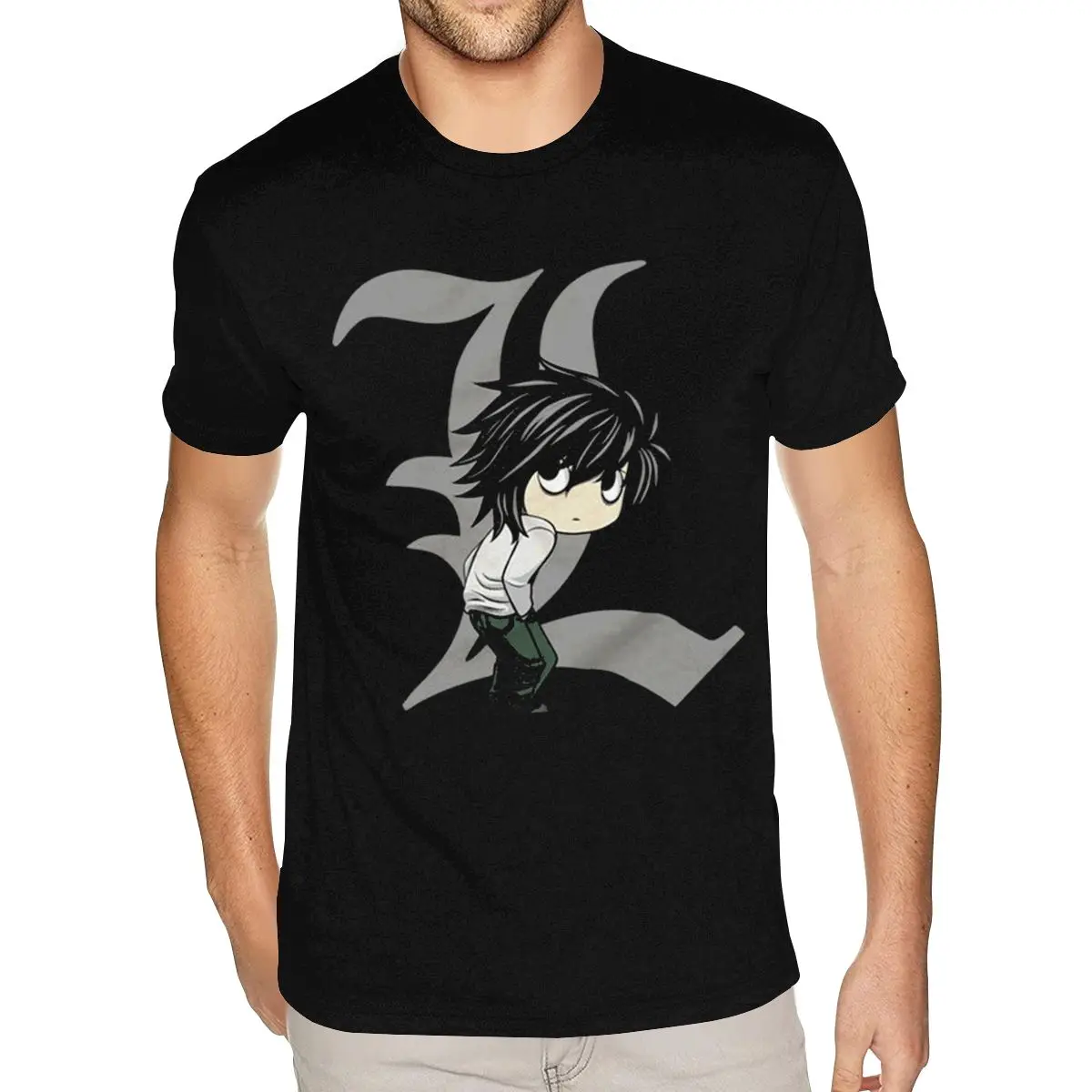 Funny Christmas Death Note Tee Men 5XL Short Sleeves Pure Cotton Black O Neck T-Shirts
Funny Christmas Death Note Tee Men 5XL Short Sleeves Pure Cotton Black O Neck T-Shirts