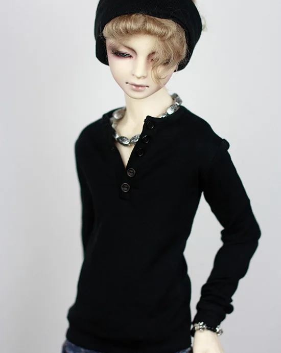 BJD Clothes Black base opening button shirt slim fit five button shirt for 1/3 1/4 BJD SD DD MSD MDD SD17 Uncle Doll accessories
BJD Clothes Black base opening button shirt slim fit five button shirt for 1/3 1/4 BJD SD DD MSD MDD SD17 Uncle Doll accessories