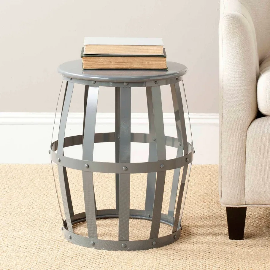 Rinaldo Contemporary Solid Metal Stool Grey
Rinaldo Contemporary Solid Metal Stool Grey