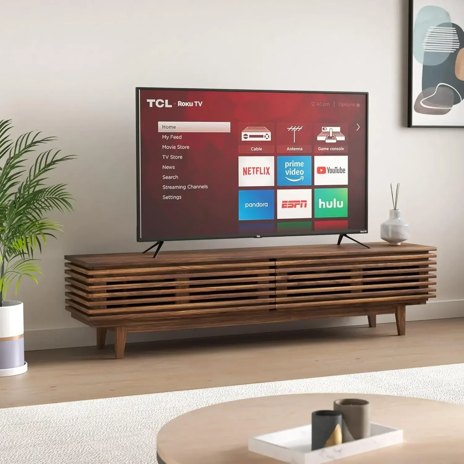 65-inch Class 4-Series 4K UHD HDR Smart Roku TV – 65S435, 2021 Model, Black
65-inch Class 4-Series 4K UHD HDR Smart Roku TV – 65S435, 2021 Model, Black