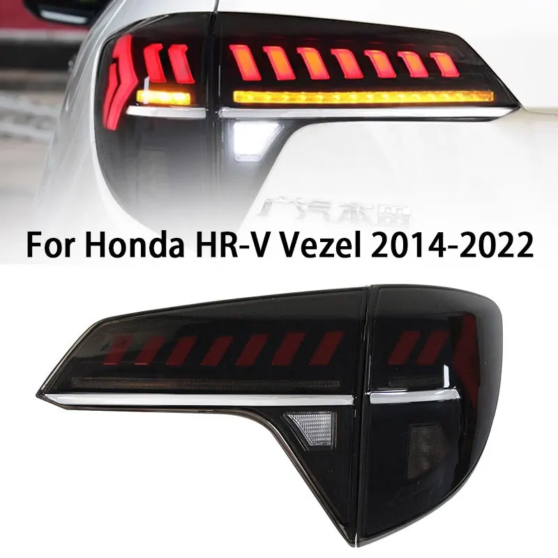 Автомобильные задние фонари для Honda HR-V LED Tail светильник 2014-2022 HRV Vezel, задний противотуманный сигнал поворота, автомобильные аксессуары
Автомобильные задние фонари для Honda HR-V LED Tail светильник 2014-2022 HRV Vezel, задний противотуманный сигнал поворота, автомобильные аксессуары