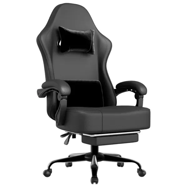 Gaming Chair with Pocket Spring Cushion and Footrest, Ergonomic Computer Chair for Adults, Breathable
Gaming Chair with Pocket Spring Cushion and Footrest, Ergonomic Computer Chair for Adults, Breathable