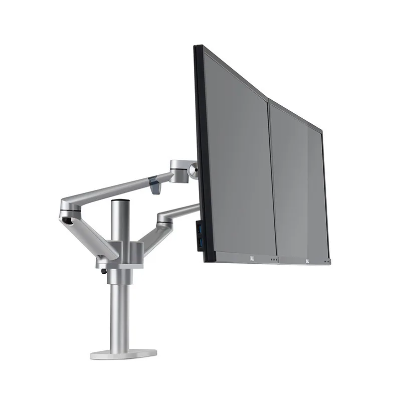 Double monitor bracket splicing screen aluminum alloy frame office desktop clip table seat computer desk
Double monitor bracket splicing screen aluminum alloy frame office desktop clip table seat computer desk