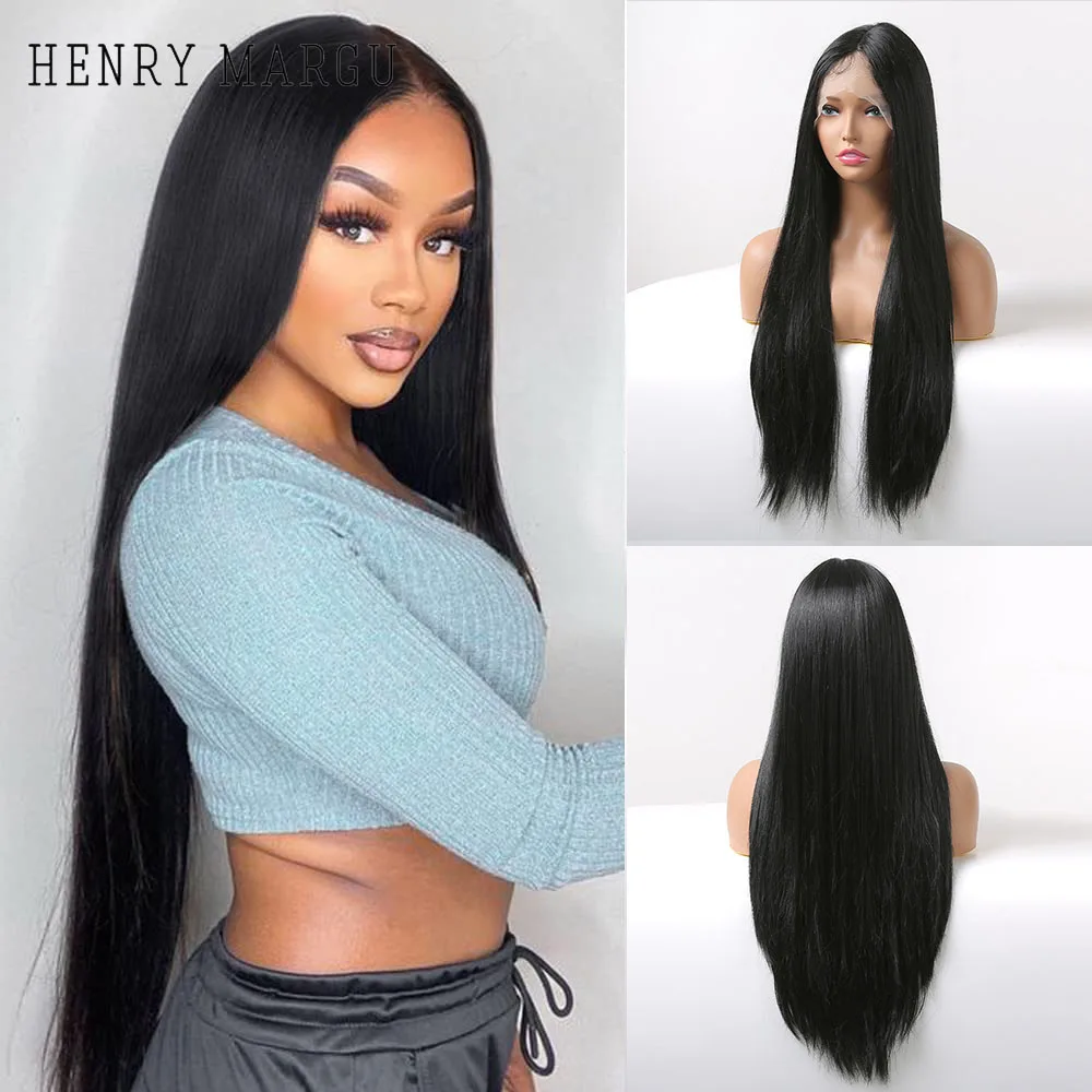 HENRY MARGU Long Straight Dark Brown Lace Front Wigs for Women Natural Hair Lace Frontal Wig Heat Resistant Cosplay Soft Hair
HENRY MARGU Long Straight Dark Brown Lace Front Wigs for Women Natural Hair Lace Frontal Wig Heat Resistant Cosplay Soft Hair