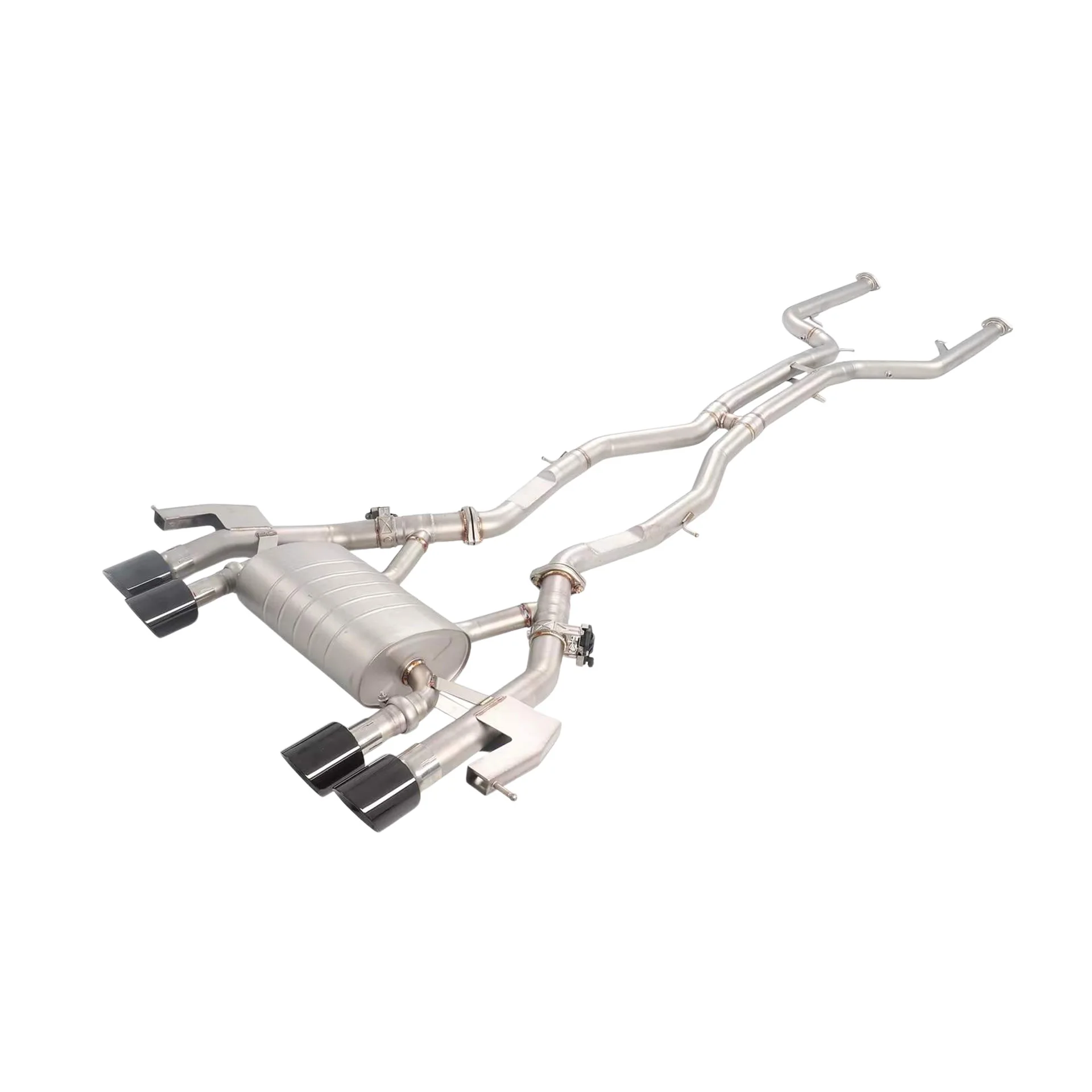 YT Stainless Steel Mid & Rear Muffler Dual Quad-Exit Design for New BMW G82 G83 M3 M4 3.0T S58 Exhaust Pipes
YT Stainless Steel Mid & Rear Muffler Dual Quad-Exit Design for New BMW G82 G83 M3 M4 3.0T S58 Exhaust Pipes