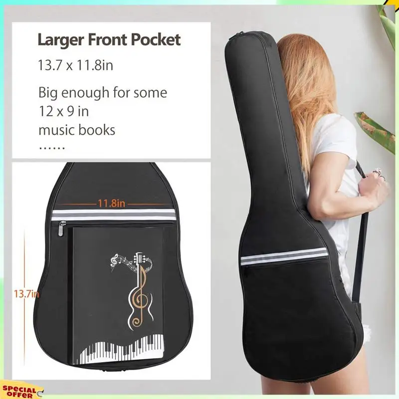 TURE 2X Electric Guitar Bag Gig Bag 41 Inch Guitar Bag For Acoustic Guitar Electric Guitar Bass Guitar Classical Guitar
TURE 2X Electric Guitar Bag Gig Bag 41 Inch Guitar Bag For Acoustic Guitar Electric Guitar Bass Guitar Classical Guitar