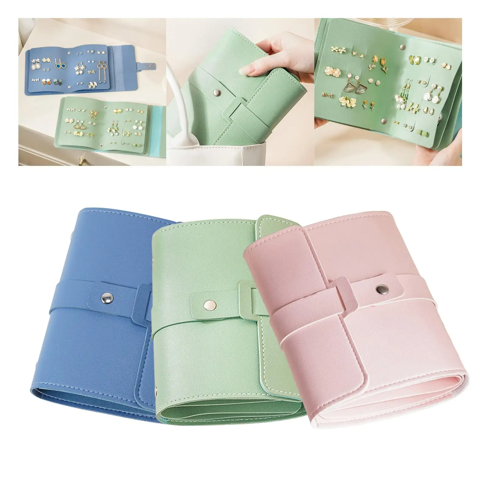 Earring Organizer Book Design Earring Holder Holder for Girls Gift Earring Storage Case Foldable Jewelry Box
Earring Organizer Book Design Earring Holder Holder for Girls Gift Earring Storage Case Foldable Jewelry Box