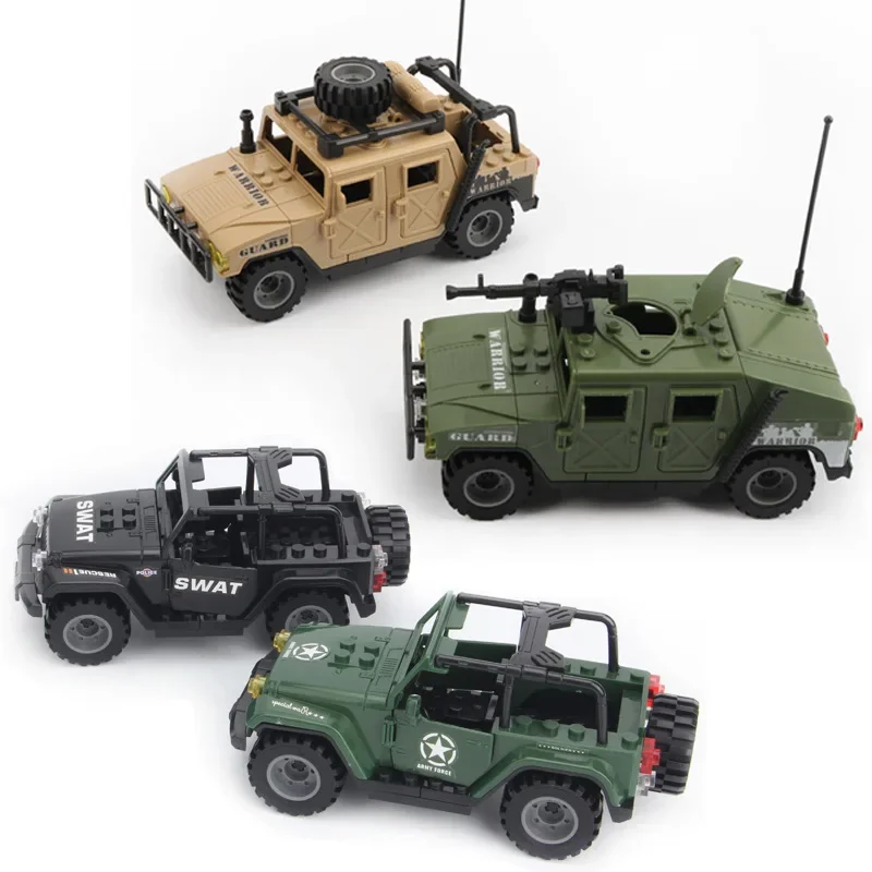 Конструктор Сборная модель автомобиля внедорожник джип сборка игрушка Hummer машина мальчик армейский автомобиль военные строительные блоки
Конструктор Сборная модель автомобиля внедорожник джип сборка игрушка Hummer машина мальчик армейский автомобиль военные строительные блоки