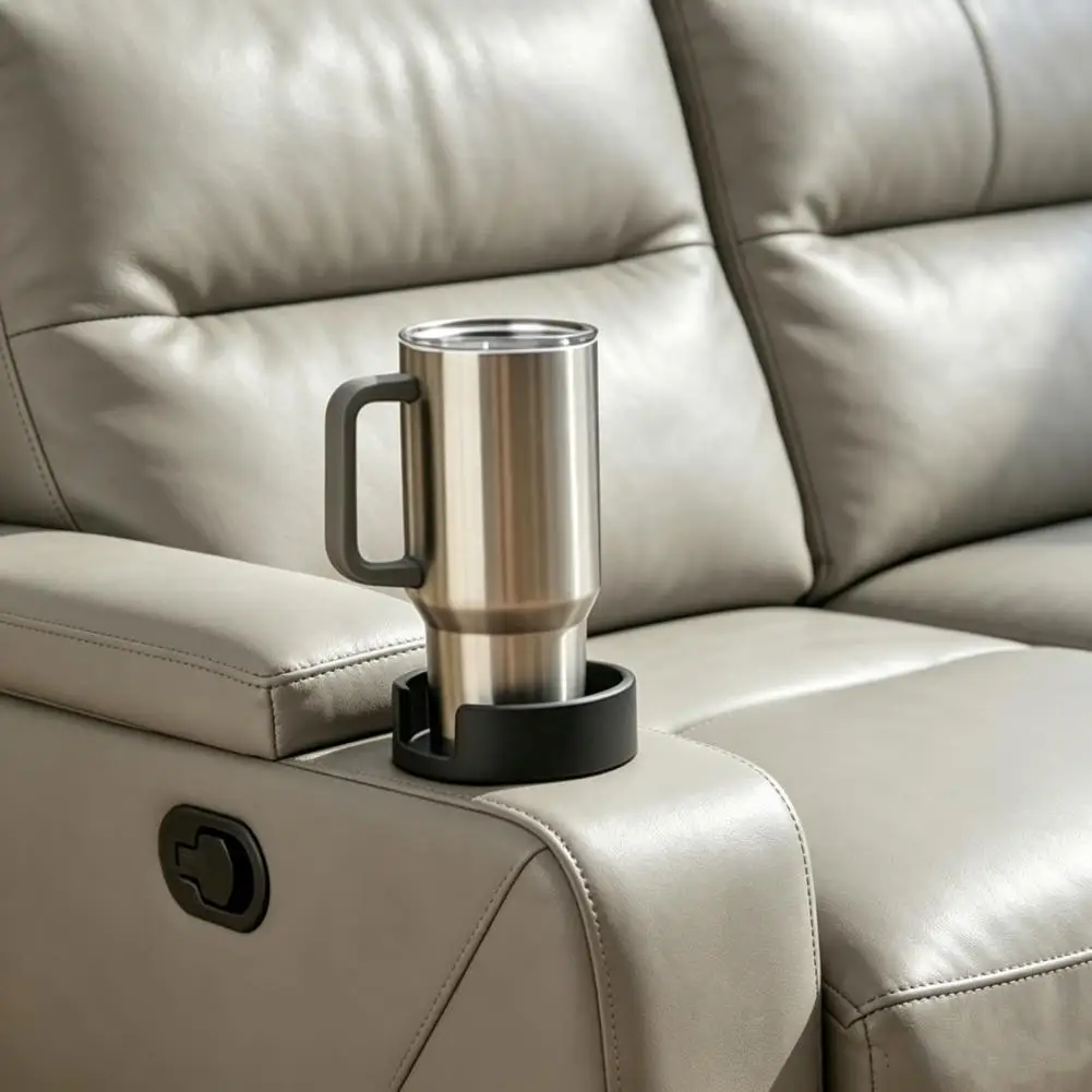 Drink Spill Prevention Coaster Universal Sofa Drink Stabilizer for Large Cups, Anti Spill Beverage Holder, Easy Insert Sofa Part
Drink Spill Prevention Coaster Universal Sofa Drink Stabilizer for Large Cups, Anti Spill Beverage Holder, Easy Insert Sofa Part