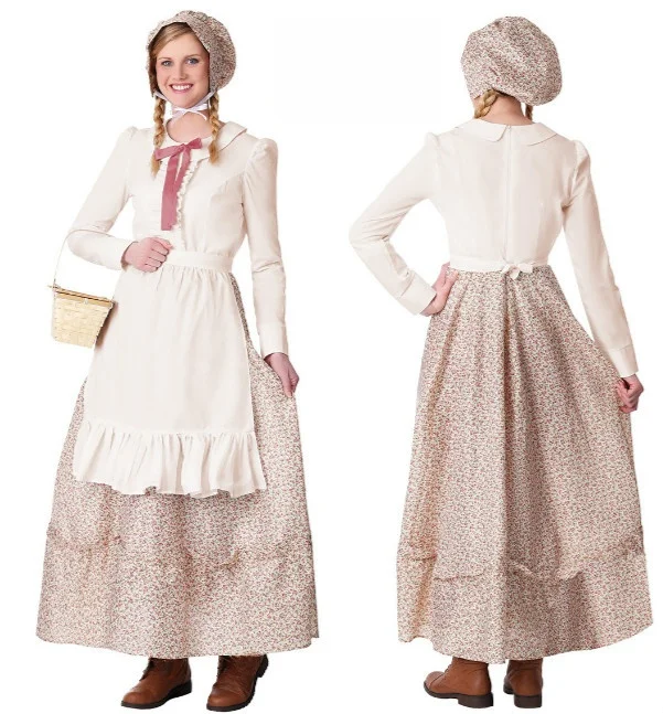 Halloween Countryside Theme Costume Fairy Tale Grandpa Wolf Outfit Retro Maidservant Uniform plus Size Women's Clothing
Halloween Countryside Theme Costume Fairy Tale Grandpa Wolf Outfit Retro Maidservant Uniform plus Size Women's Clothing
