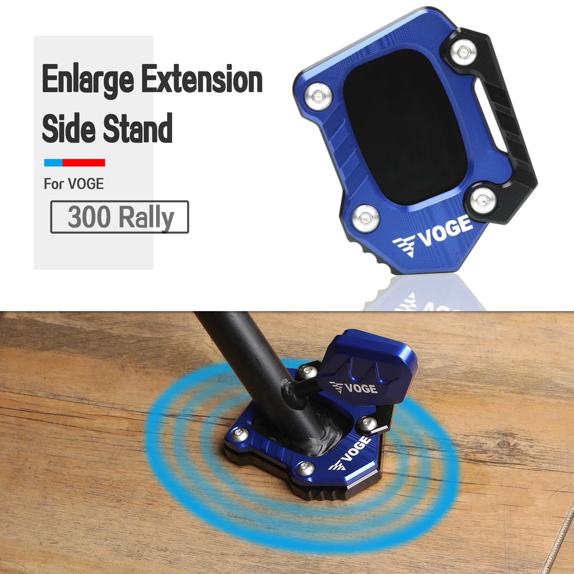 For Loncin VOGE 300 RALLY 300 300RALLY 300GY Motorcycle CNC Kickstand Side Stand Extension Enlarger Plate Pad
For Loncin VOGE 300 RALLY 300 300RALLY 300GY Motorcycle CNC Kickstand Side Stand Extension Enlarger Plate Pad