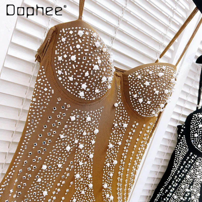 High-End Rhinestone Evening Sling Dress for Women 2024 Summer New Luxury Annual Party Bodycon Long Black Dresses Woman Robe
High-End Rhinestone Evening Sling Dress for Women 2024 Summer New Luxury Annual Party Bodycon Long Black Dresses Woman Robe