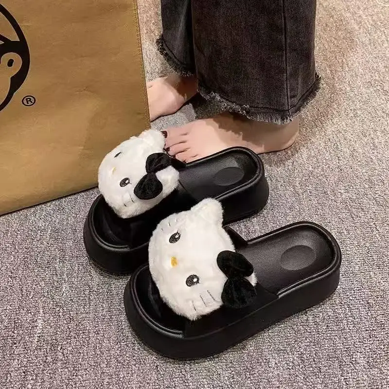 real photos 2026 summer new Sanrio hello kitty caroon doll sweet cute lovely good quality women students heel fashion slippers
real photos 2026 summer new Sanrio hello kitty caroon doll sweet cute lovely good quality women students heel fashion slippers