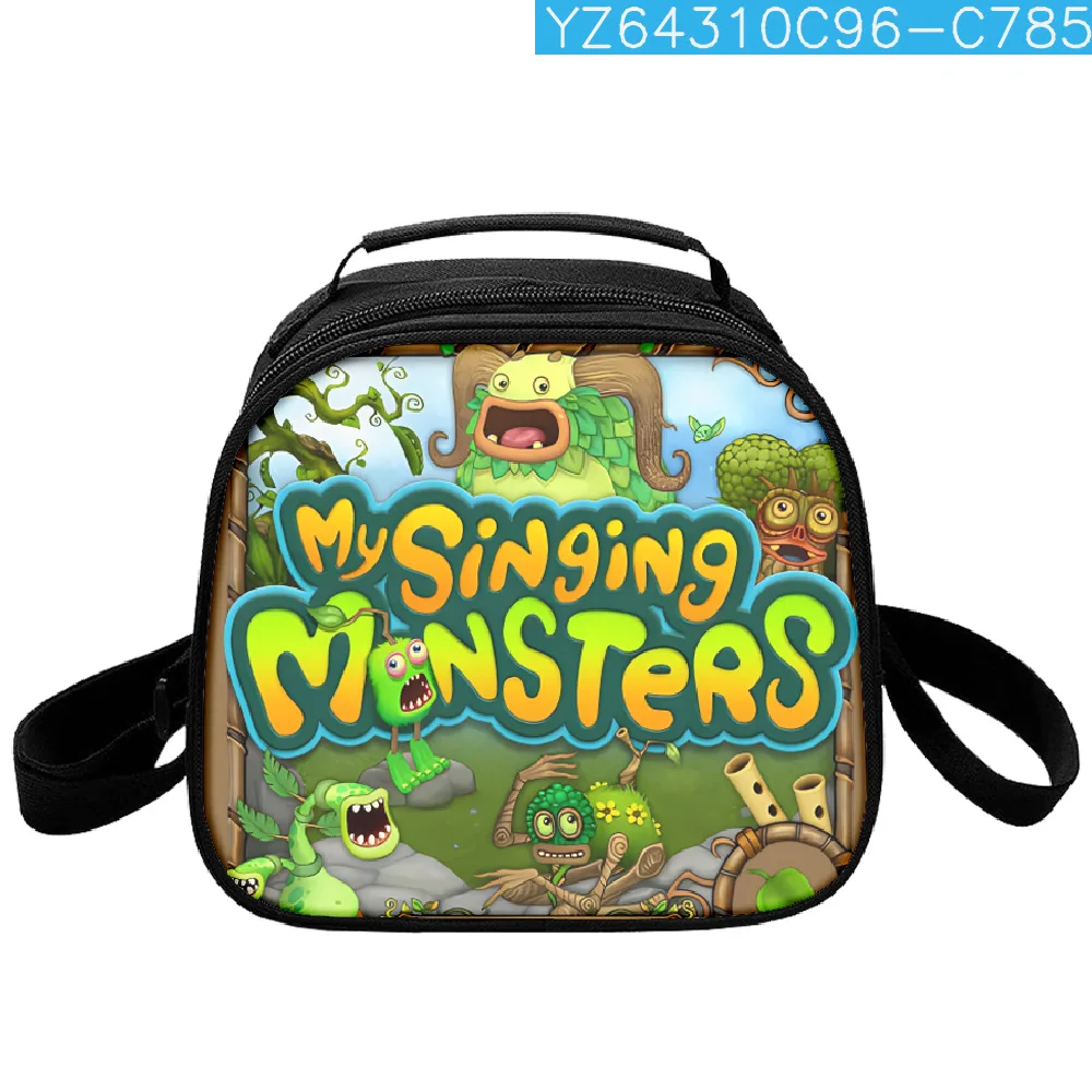 Creative Popular Crossbody My Singing Monsters Lunchbox Thermal insulation Food Lunch Bag 3D Print Insulated Handbags Ice Bags
Creative Popular Crossbody My Singing Monsters Lunchbox Thermal insulation Food Lunch Bag 3D Print Insulated Handbags Ice Bags