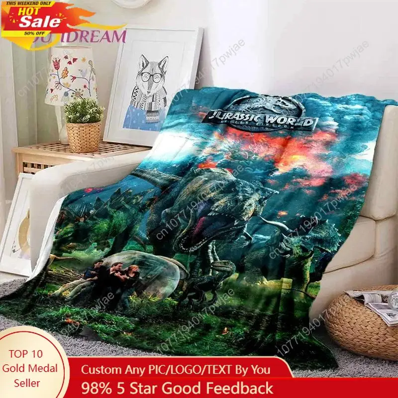Jurassic Park Dinosaur 3D Cartoon Dino Soft Flannel Blanket for Beds Bedroom Sofa Picnic Throw Custom blankets
Jurassic Park Dinosaur 3D Cartoon Dino Soft Flannel Blanket for Beds Bedroom Sofa Picnic Throw Custom blankets