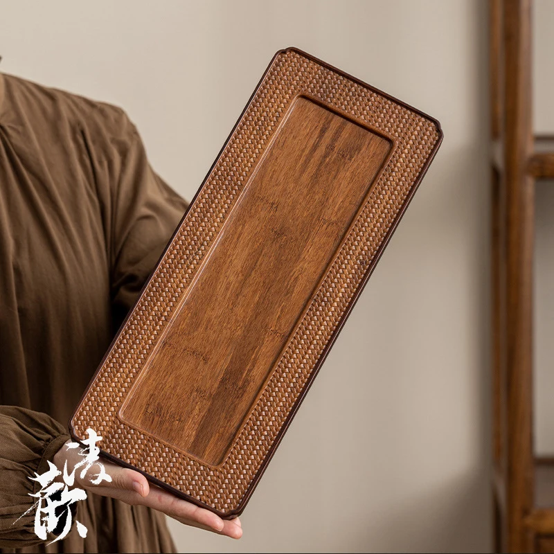 Small Home Use Bamboo Tea Tray Rectangular Dry Pounding Plate for Living Room Office Kung Fu Tea Set Tea Table Placemat
Small Home Use Bamboo Tea Tray Rectangular Dry Pounding Plate for Living Room Office Kung Fu Tea Set Tea Table Placemat
