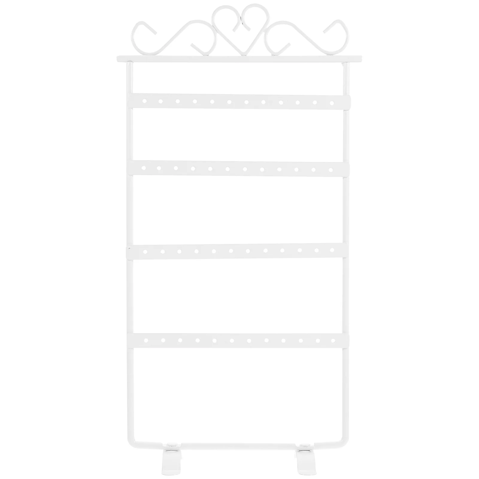 Earring Holder Organizer Jewelry Rack White Hangers Earrings Storage Desktop Stand Iron
Earring Holder Organizer Jewelry Rack White Hangers Earrings Storage Desktop Stand Iron