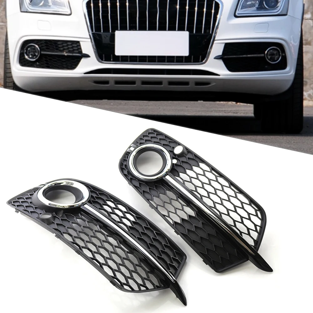 2Pcs/Pair Car Front Bumper Fog Lamp Grill Cover Chrome Decoration Trim For Audi Q5 S-Line 2013-2017 8R0807681S 8R0807682N
2Pcs/Pair Car Front Bumper Fog Lamp Grill Cover Chrome Decoration Trim For Audi Q5 S-Line 2013-2017 8R0807681S 8R0807682N
