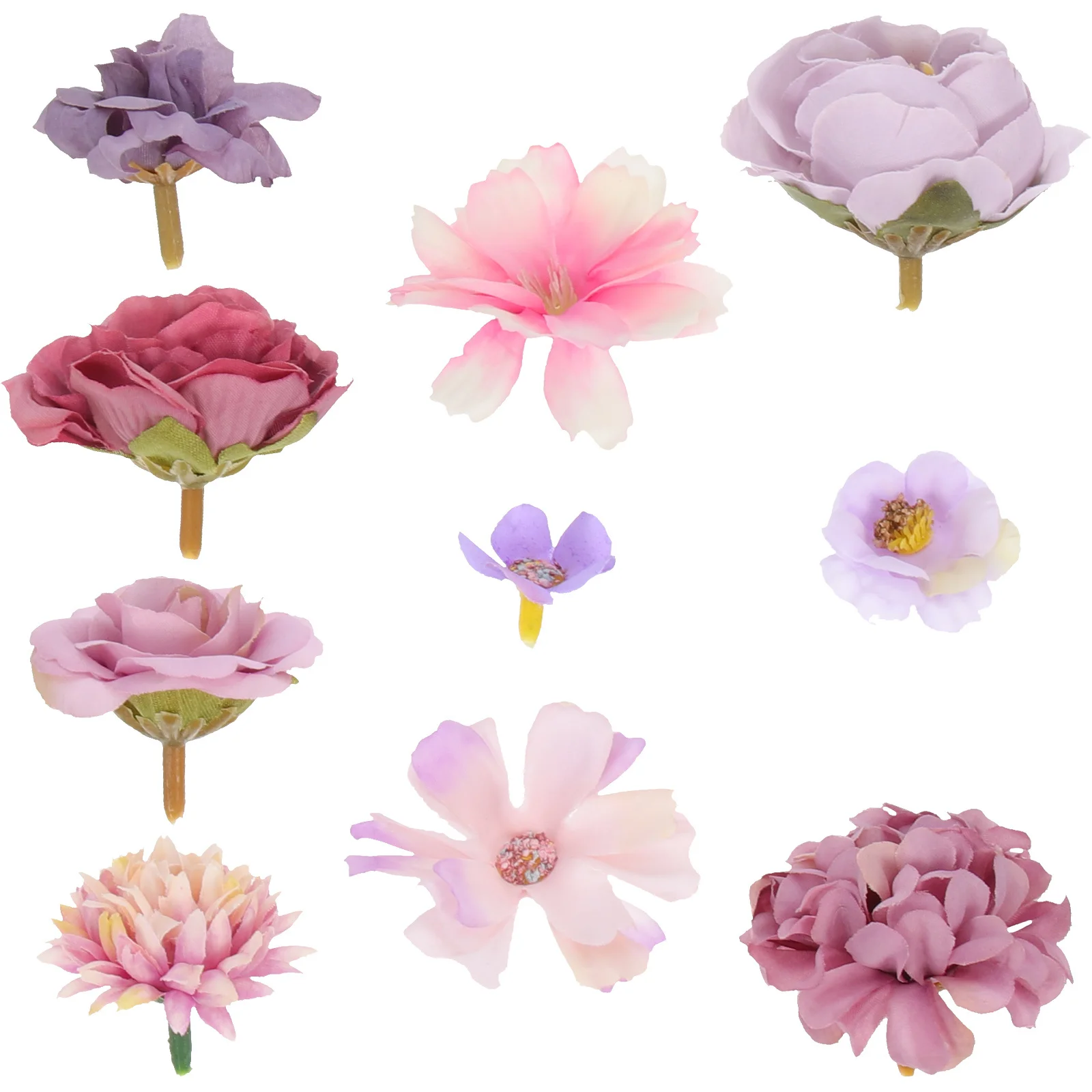 20Pcs Artificial Wedding Flowers Small Fake Flowers for Crafts Party Decor Polyester Flower Heads Flower Ornaments 
20Pcs Artificial Wedding Flowers Small Fake Flowers for Crafts Party Decor Polyester Flower Heads Flower Ornaments