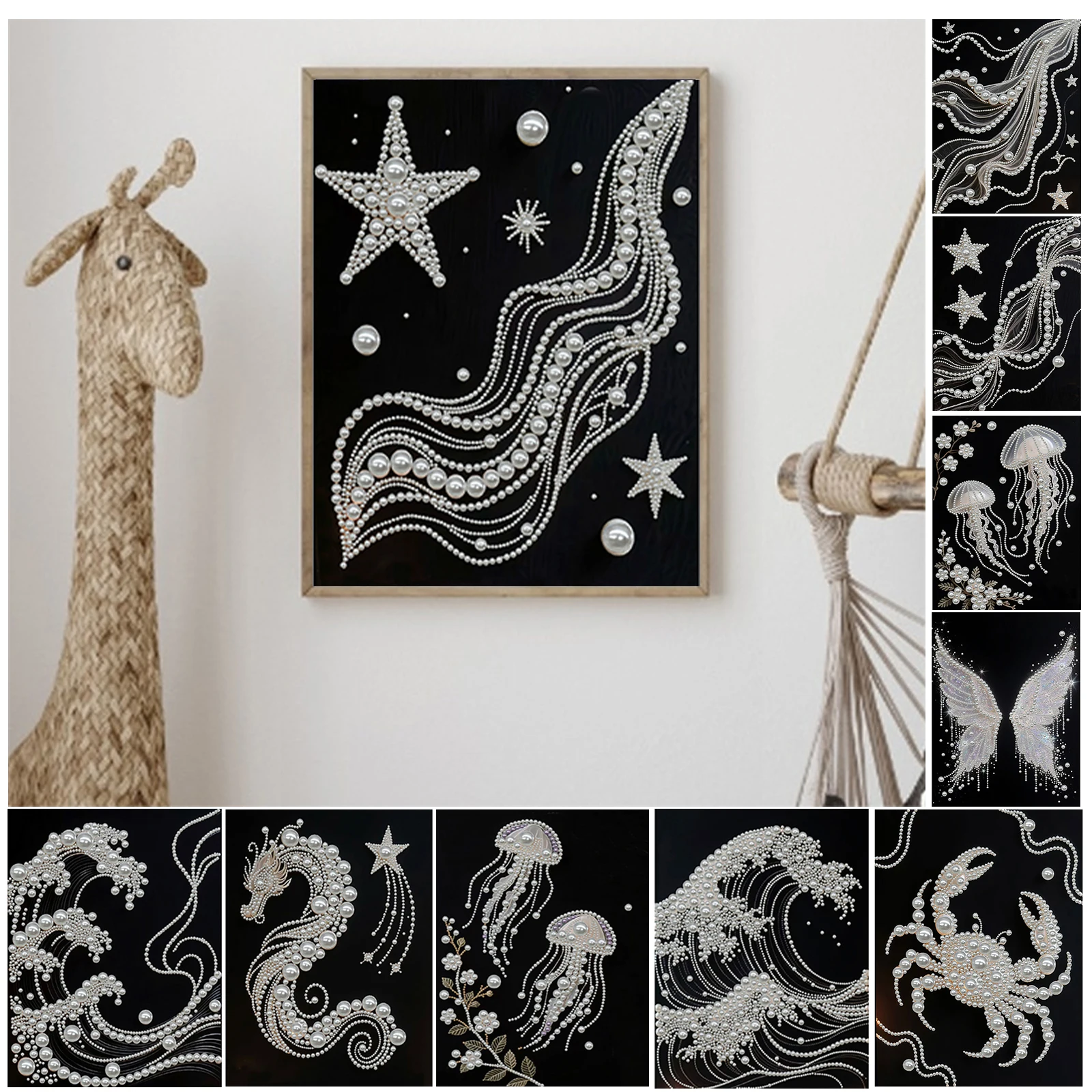 DIY Pearl Art Painting for Adults Home Decor Pearl Gem Paintings Picture Arts Craft With Frame 30x40cm
DIY Pearl Art Painting for Adults Home Decor Pearl Gem Paintings Picture Arts Craft With Frame 30x40cm