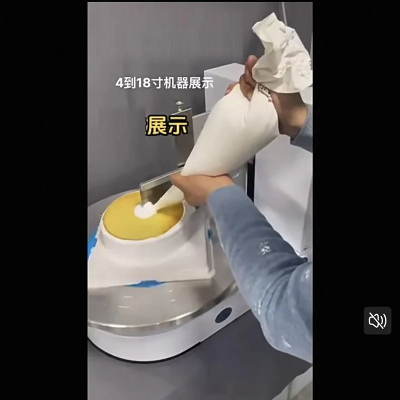 Automatic Cake Cream Spreading Coating Filling Machine Electric Cake Bread Cream Decoration Spreader Smoothing Machine
Automatic Cake Cream Spreading Coating Filling Machine Electric Cake Bread Cream Decoration Spreader Smoothing Machine