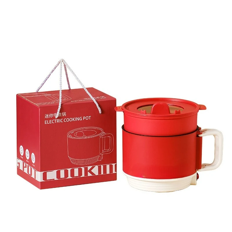 Folding electric cooking pot Multifunctional integrated electric steamer Student dormitory instant noodle pot
Folding electric cooking pot Multifunctional integrated electric steamer Student dormitory instant noodle pot