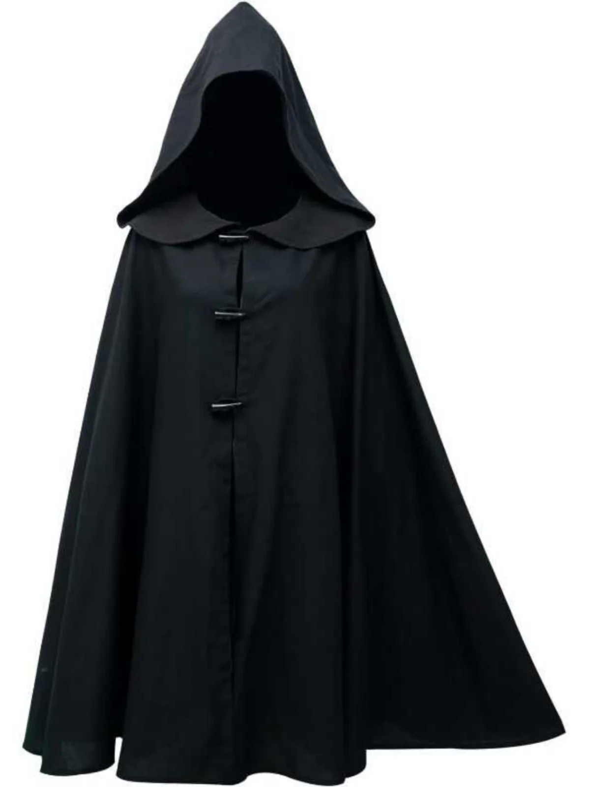 New Black Hooded Cloak Medium-Length Role-playing Cosplay Witch Wizard Robe for Men And Women Polyester Traditional Chinese C...
New Black Hooded Cloak Medium-Length Role-playing Cosplay Witch Wizard Robe for Men And Women Polyester Traditional Chinese C...