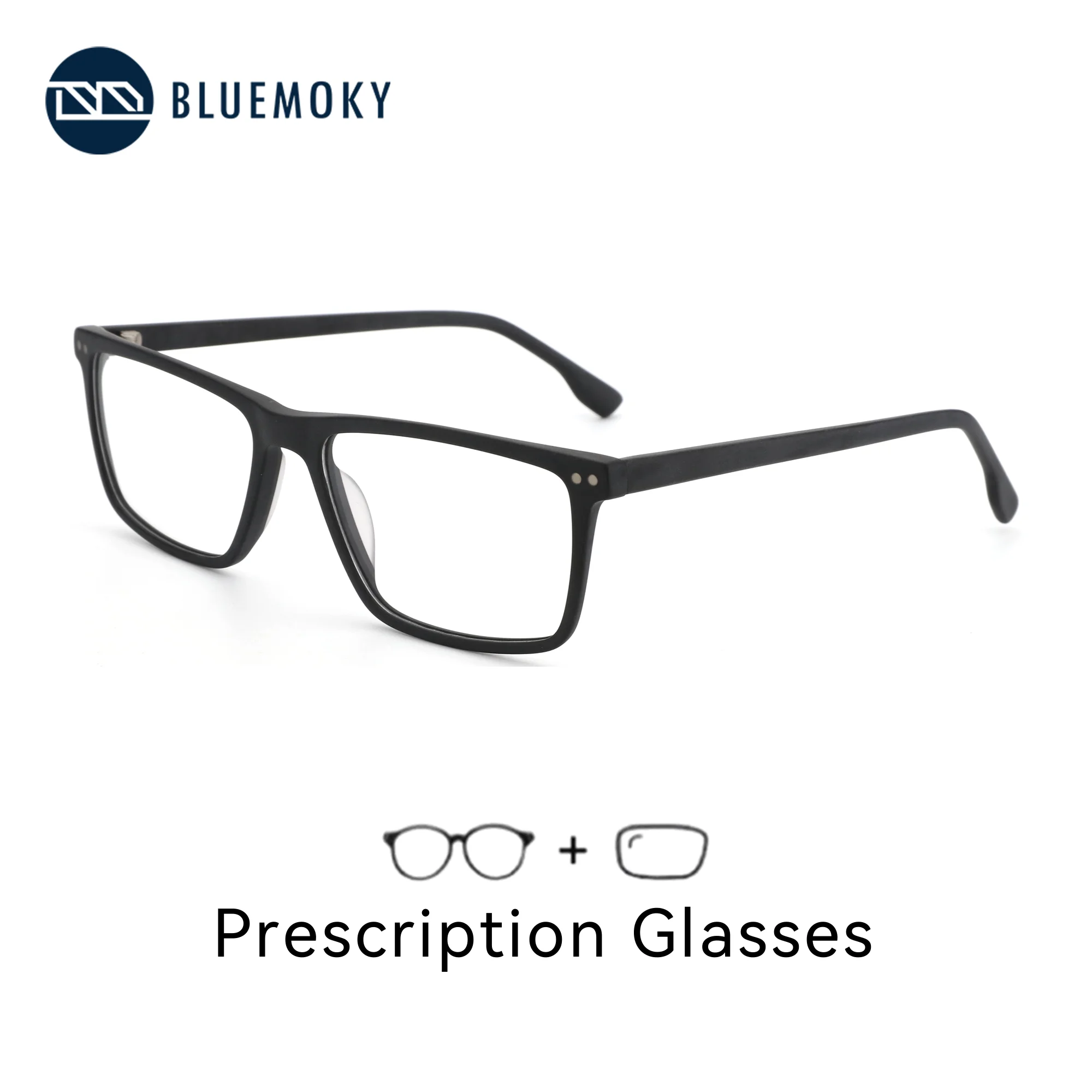 BLUEMOKY (S Size) Acetate Square Minus Prescription Glasses For Men Blue Light Photochromic Numbered Glasses Men Myopia Eyewear
BLUEMOKY (S Size) Acetate Square Minus Prescription Glasses For Men Blue Light Photochromic Numbered Glasses Men Myopia Eyewear
