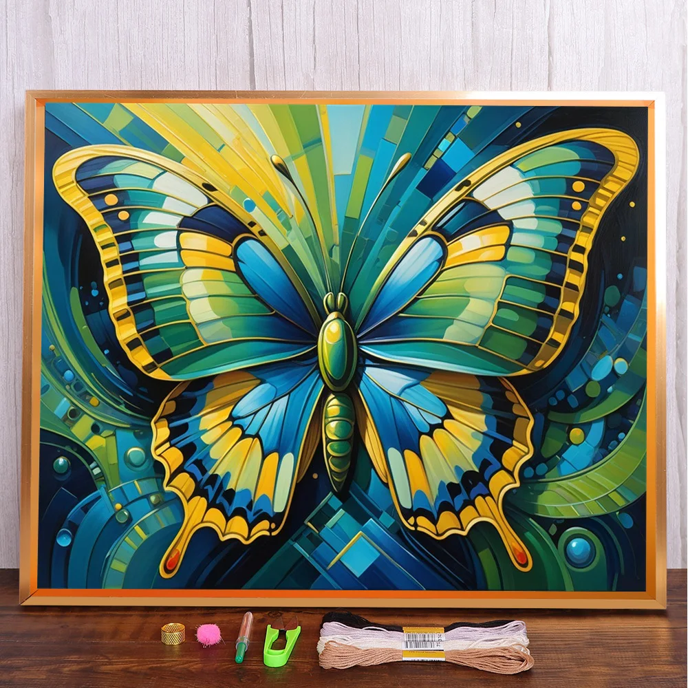 Scenery Butterfly Printed Cross-Stitch DIY Embroidery Complete Kit DMC Threads Handmade Knitting Craft Hobby Floss Counted Magic
Scenery Butterfly Printed Cross-Stitch DIY Embroidery Complete Kit DMC Threads Handmade Knitting Craft Hobby Floss Counted Magic