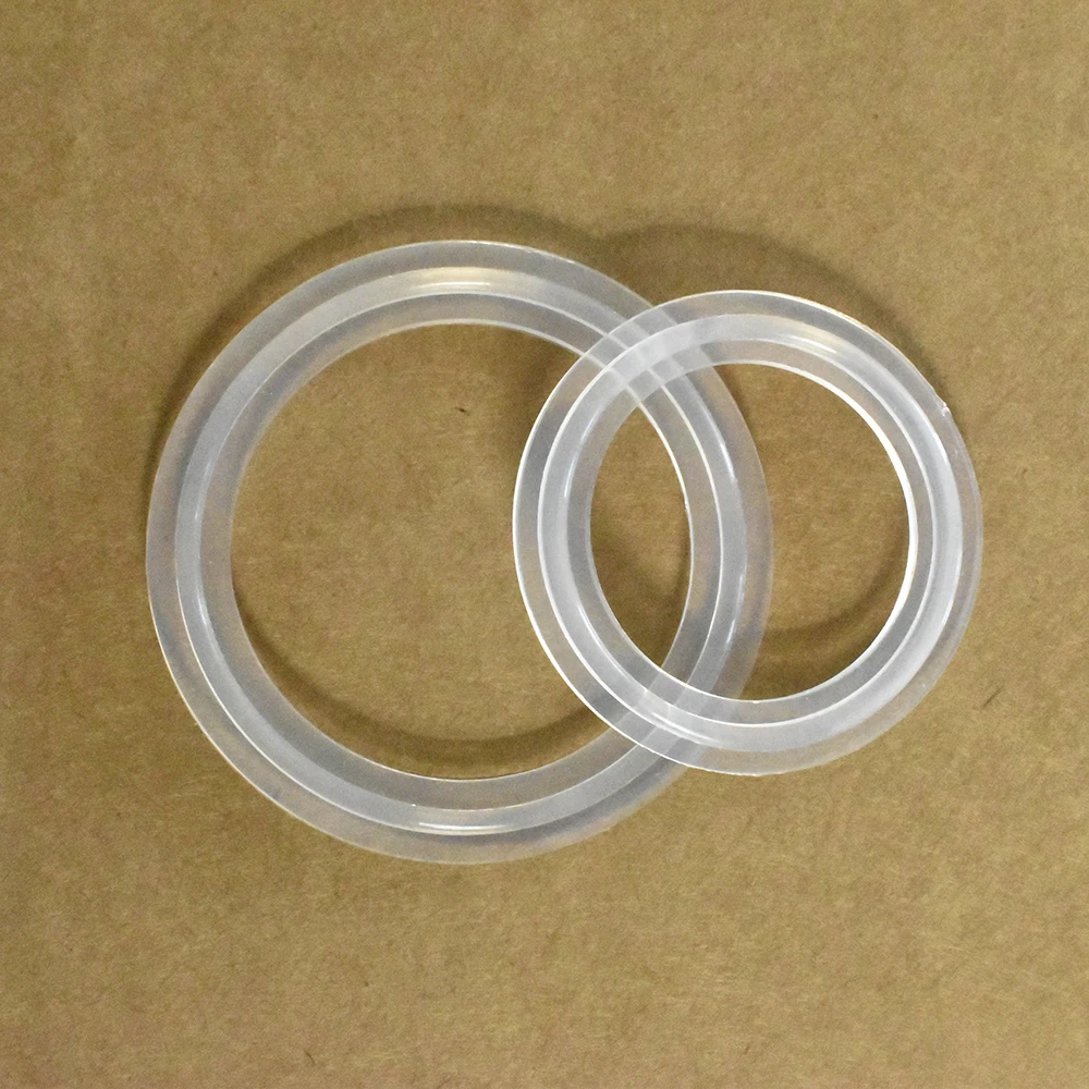 5pcs 1/2" 3/4" 1" 1.5" 2" 3" 4" Tri Clamp Transparent Silicon Gasket Sealing Ring Flat Washer High Quality Sanitary Food Grade
5pcs 1/2" 3/4" 1" 1.5" 2" 3" 4" Tri Clamp Transparent Silicon Gasket Sealing Ring Flat Washer High Quality Sanitary Food Grade
