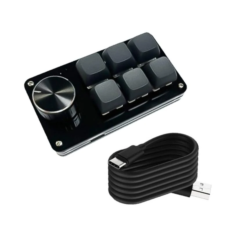 Q5WA Programmable Keypad with Customizable Touch, Mechanical Switches, Perfect for Gaming and Professional Use Keyboard
Q5WA Programmable Keypad with Customizable Touch, Mechanical Switches, Perfect for Gaming and Professional Use Keyboard