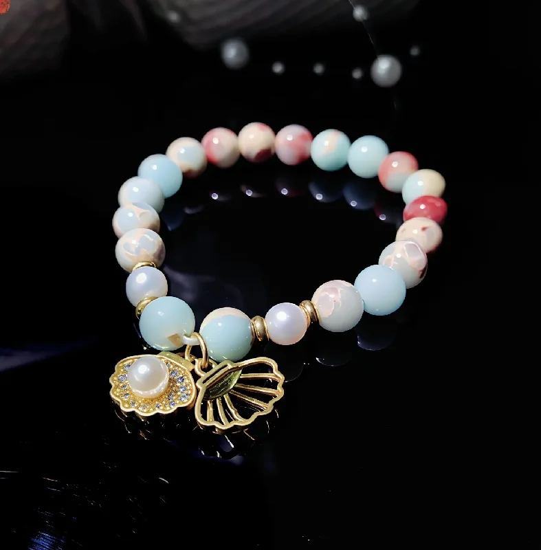 Jewelry Bracelet Fashion Natural Shoushan Stone Pearl Women's Hand Bracelets Handmade energy lucky unique charm
Jewelry Bracelet Fashion Natural Shoushan Stone Pearl Women's Hand Bracelets Handmade energy lucky unique charm