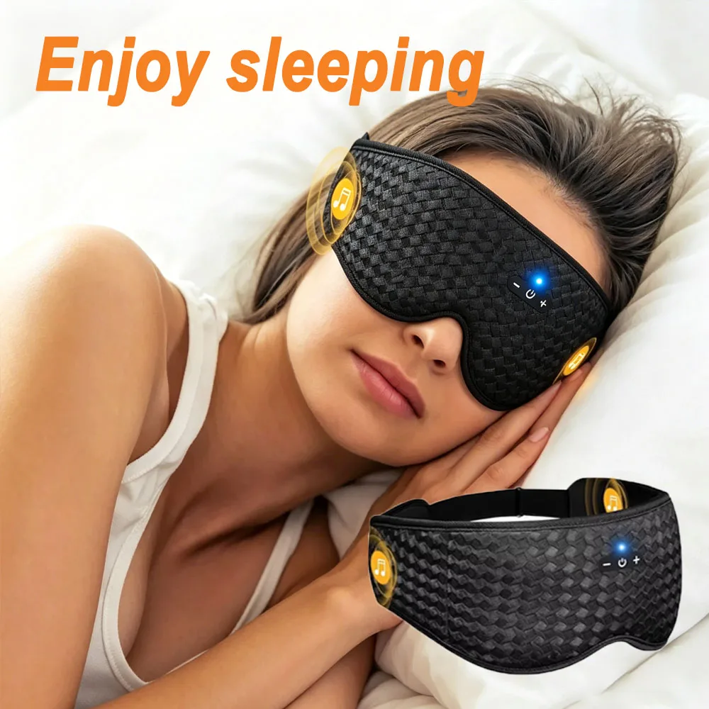 Bluetooth 3D Eye Mask Sleep Eyes Mask Light Blocking Nap Airplane Travel Wireless Sleep Mask Earphones Adjustable Washable Gift
Bluetooth 3D Eye Mask Sleep Eyes Mask Light Blocking Nap Airplane Travel Wireless Sleep Mask Earphones Adjustable Washable Gift